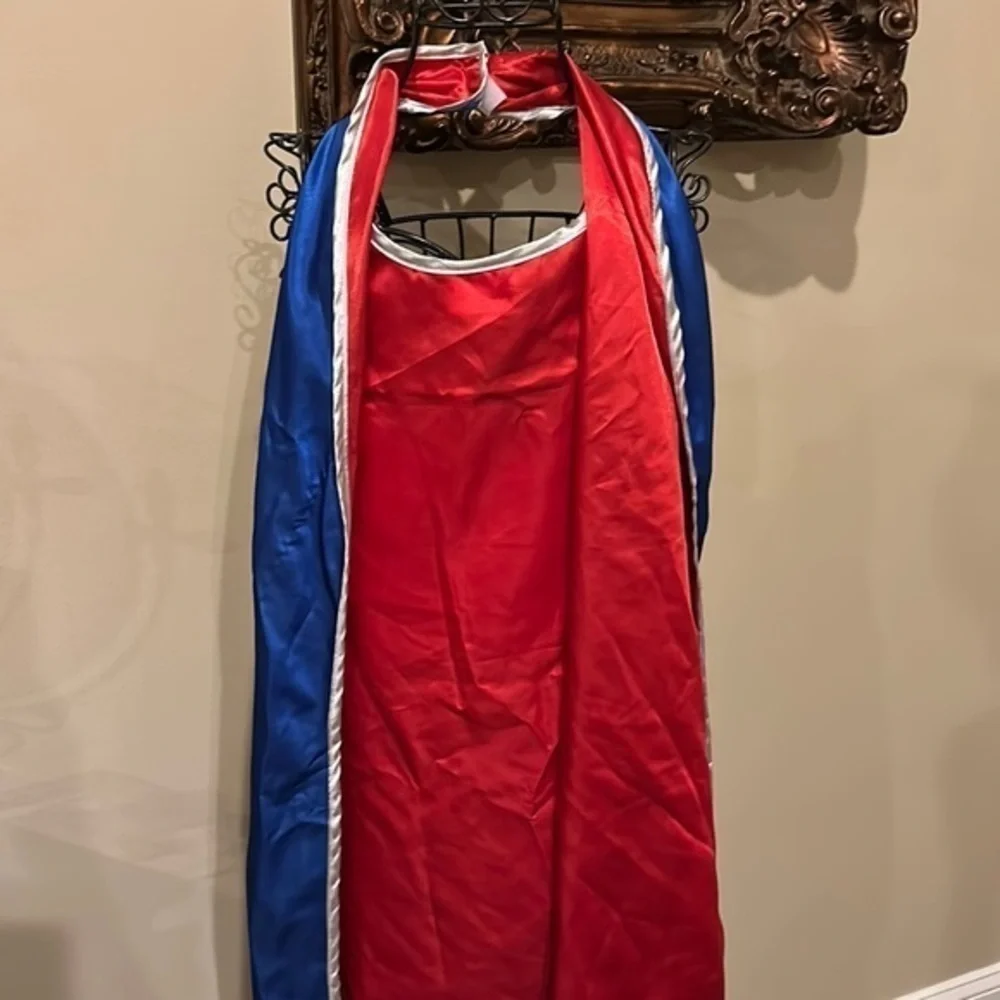 Super Hero cape wrestling costume Halloween costume adult and child costume cape